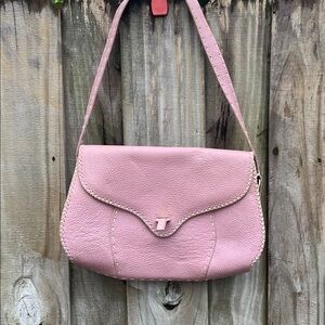 Ashneil Pink Leather Bag